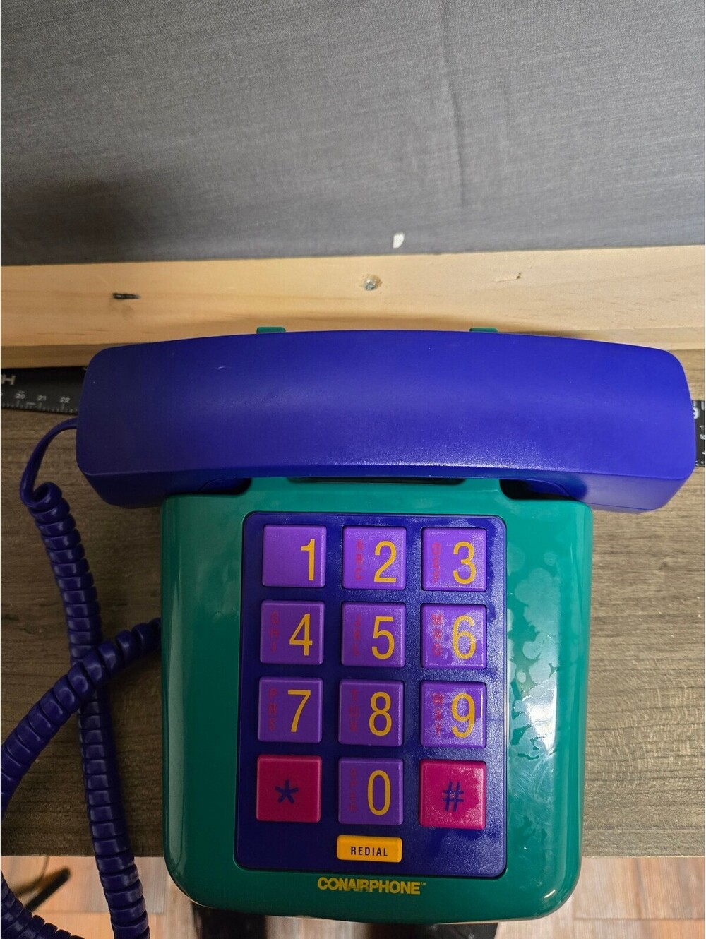 Conairphone Model 5470B Vintage Push Button Telephone
